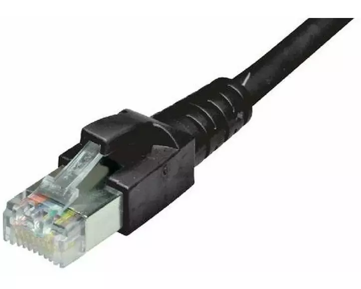 Dätwyler IT Infra Patchkabel Cat 6A, S/FTP, 4 m, Schwarz