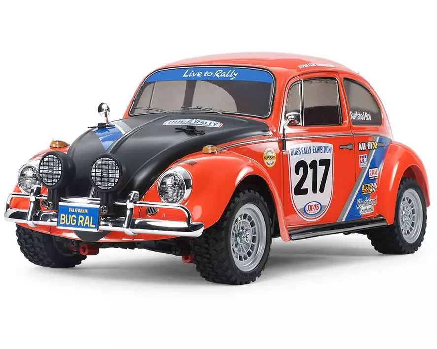 Tamiya Volkswagen Beetle Rally MF-01X 4WD Bausatz mit ESC, 1:10