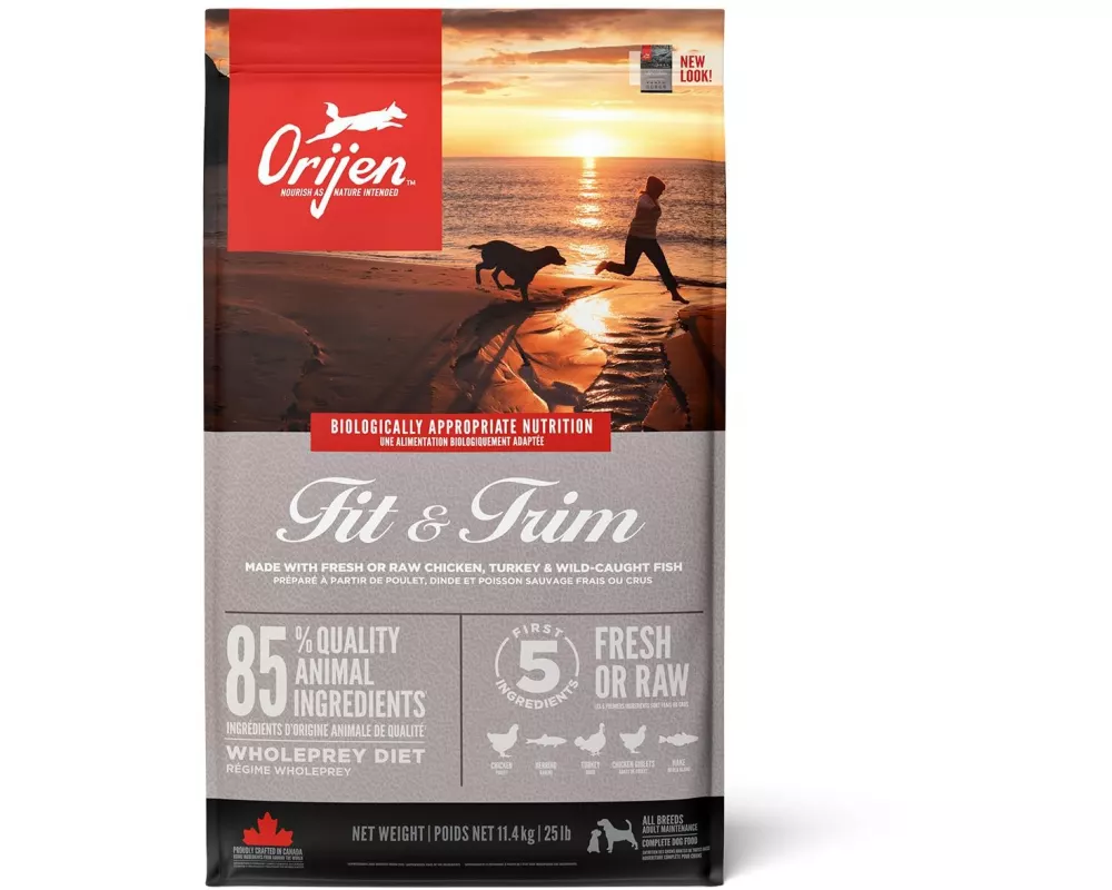 Orijen Trockenfutter Dog Fit&Trim mit Huhn, 11.4 kg