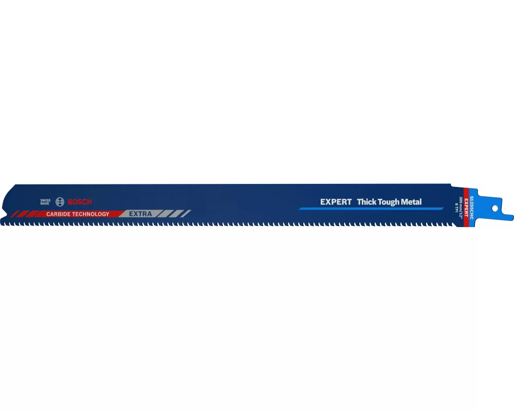 Bosch Professional Säbelsägeblatt EXPERT Thick Tough Metal S 1255 CHC, 10 Stück