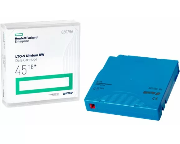HPE LTO-9 Ultrium 45TB WORM Custom Labeled Library Pack 20 Data Cartridges with Cases