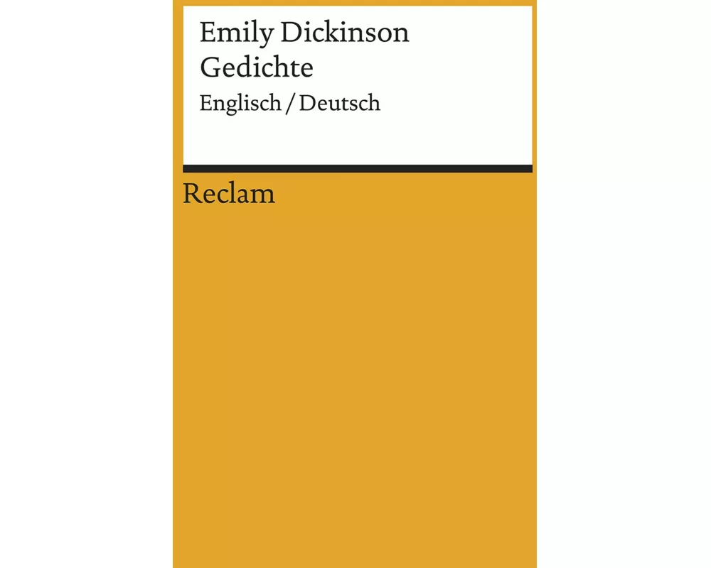 Gedichte. Englisch/Deutsch
