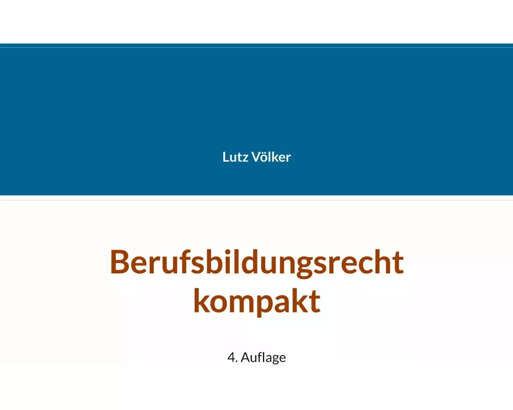 Berufsbildungsrecht kompakt