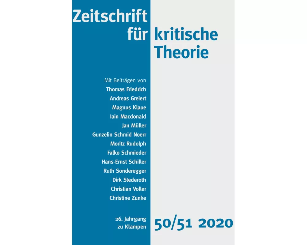 Zeitschrift für kritische Theorie