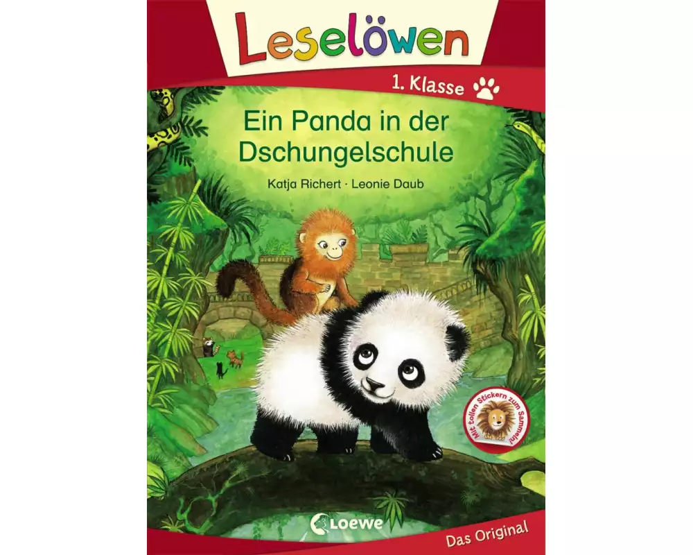Leselöwen 1. Klasse - Ein Panda in der Dschungelschule