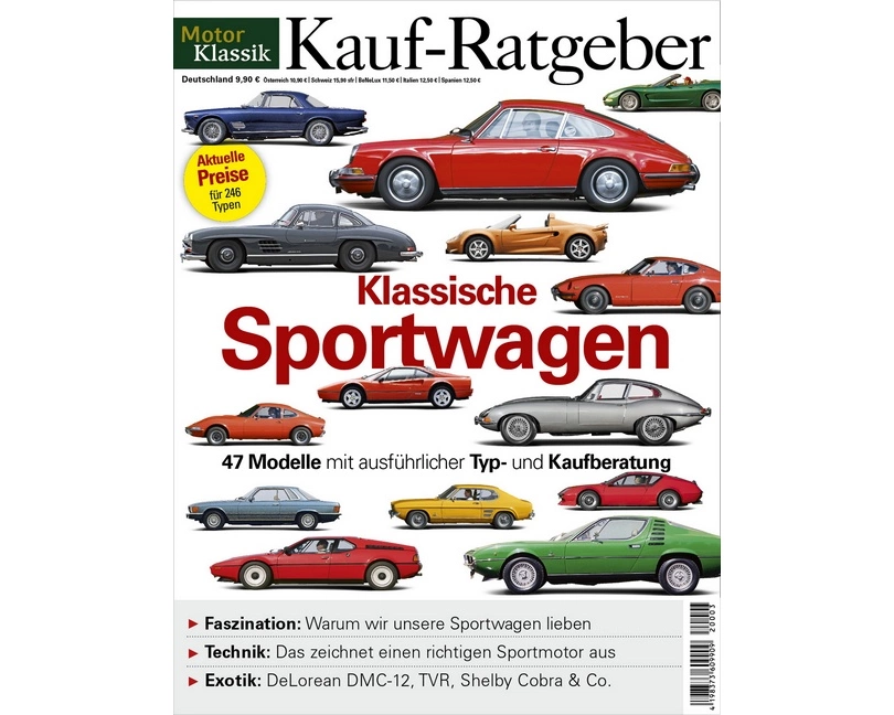 Motor Klassik Kaufratgeber - Klassische Sportwagen
