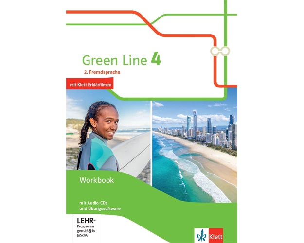 Green Line 4. Ausgabe 2. Fremdsprache. Workbook mit Audio-CD und Übungssoftware Klasse 9