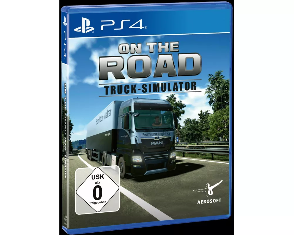 Truck Simulator - On the Road Truck (PlayStation PS4)