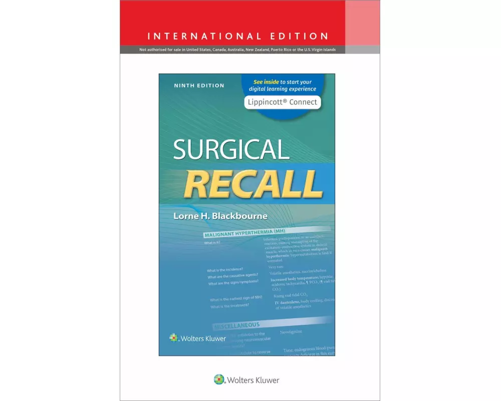 Surgical Recall, International Edition