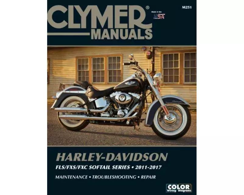 Clymer Harley-Davidson FLS/FXS/FXC Softail Series 2011-2017