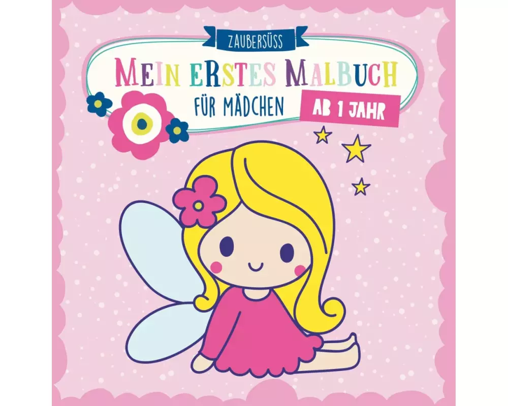 Mein erstes Malbuch für Mädchen