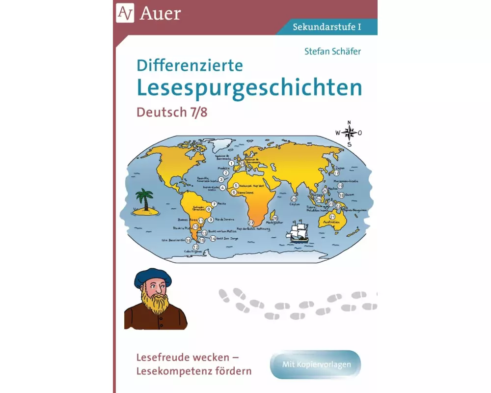 Differenzierte Lesespurgeschichten Deutsch 7-8