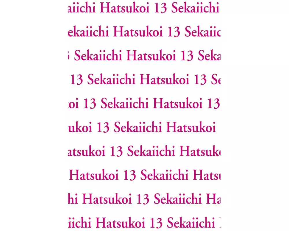 Sekaiichi Hatsukoi 13