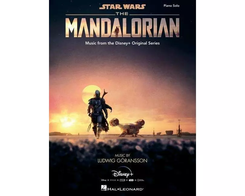 Star Wars: The Mandalorian - Souvenir Piano Solo Songbook with Color Photos and 16 Piano Solo Arrangements