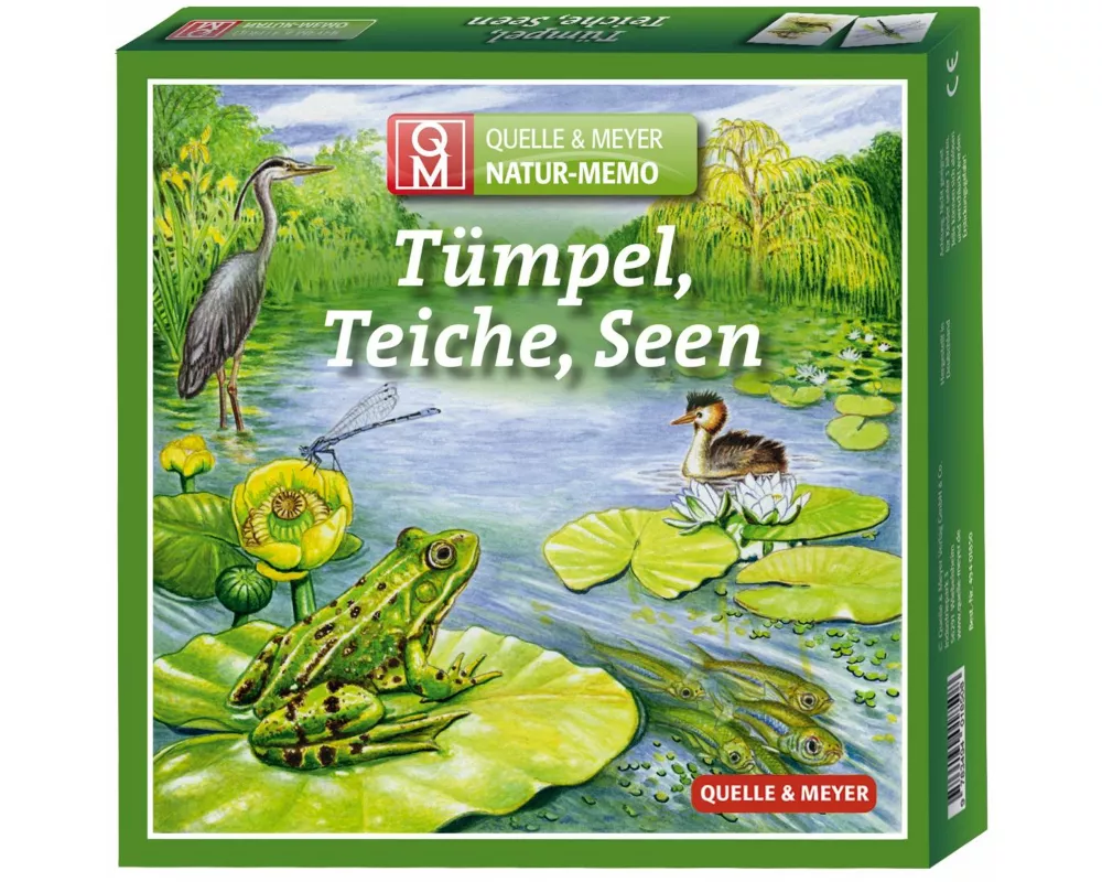 Natur-Memo "Tümpel, Teiche, Seen"