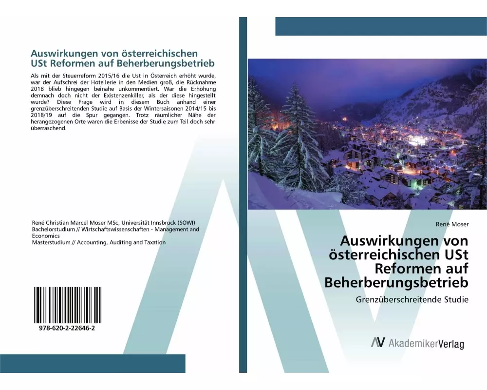 Auswirkungen von österreichischen USt Reformen auf Beherberungsbetrieb