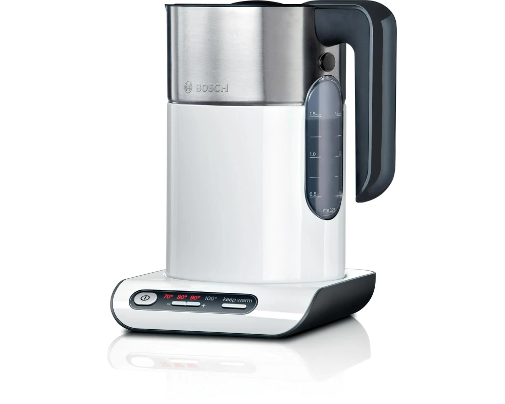 Bosch Wasserkocher TWK8611P 1.5 l, Anthrazit/Weiss