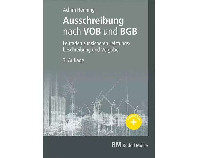 Ausschreibung nach VOB und BGB