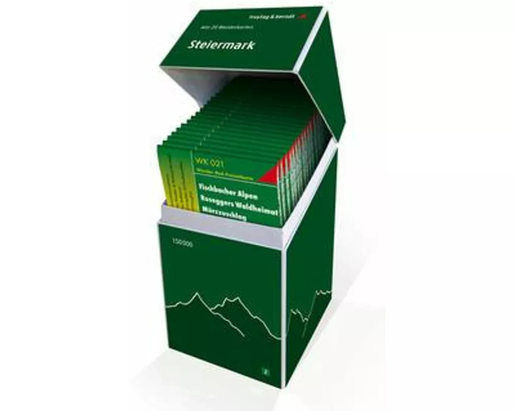 freytag & berndt Wanderkarten-Set Steiermark 1:50.000