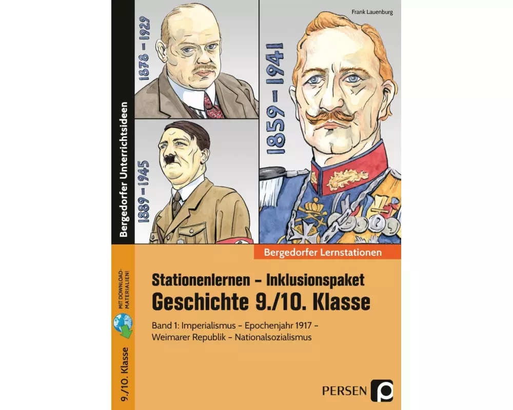 Stationenlernen Geschichte 9/10 Band 1 - inklusiv