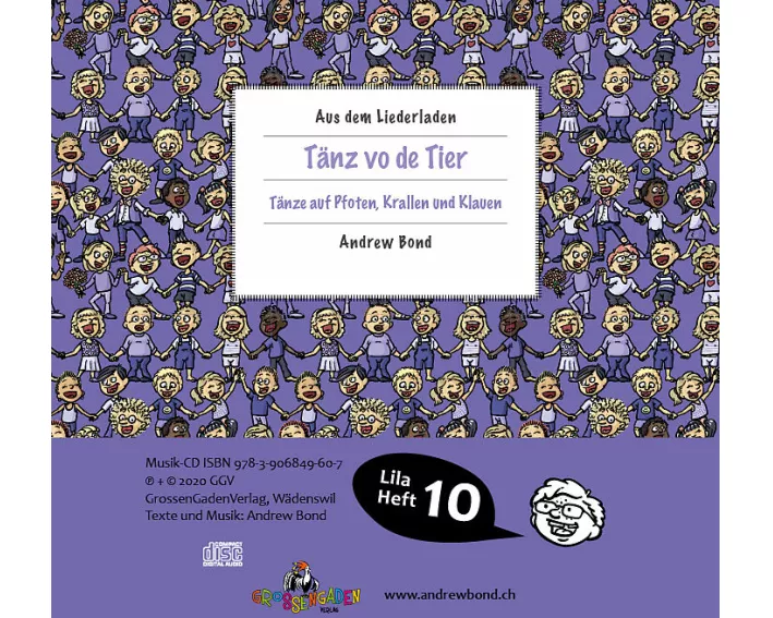 LILA10 Tänz vo de Tier, CD