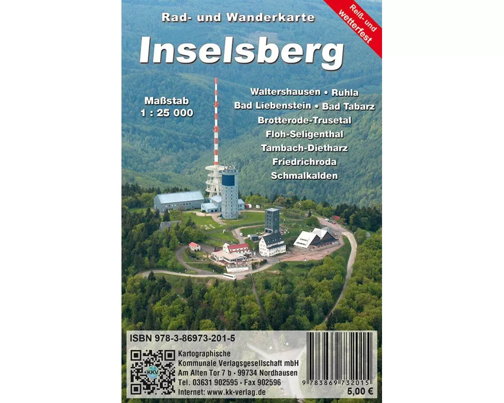 Inselsberg 1 : 25 000