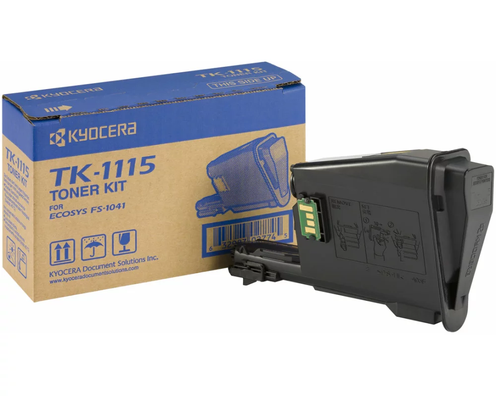 Kyocera TK-1115 Toner Schwarz für 1.600 Seiten gem. ISO/IEC 19752