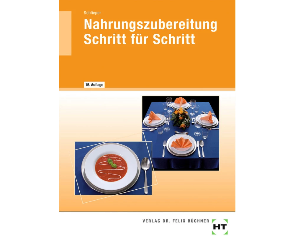 Nahrungszubereitung Schritt für Schritt