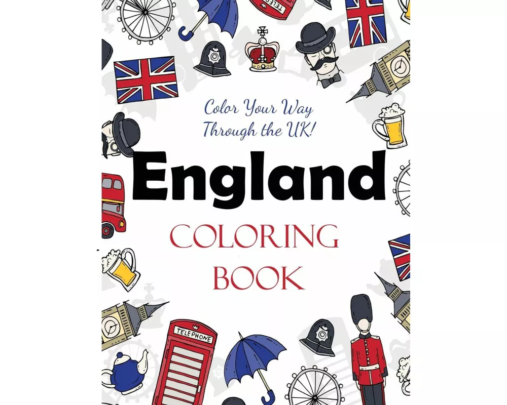 England Coloring Book