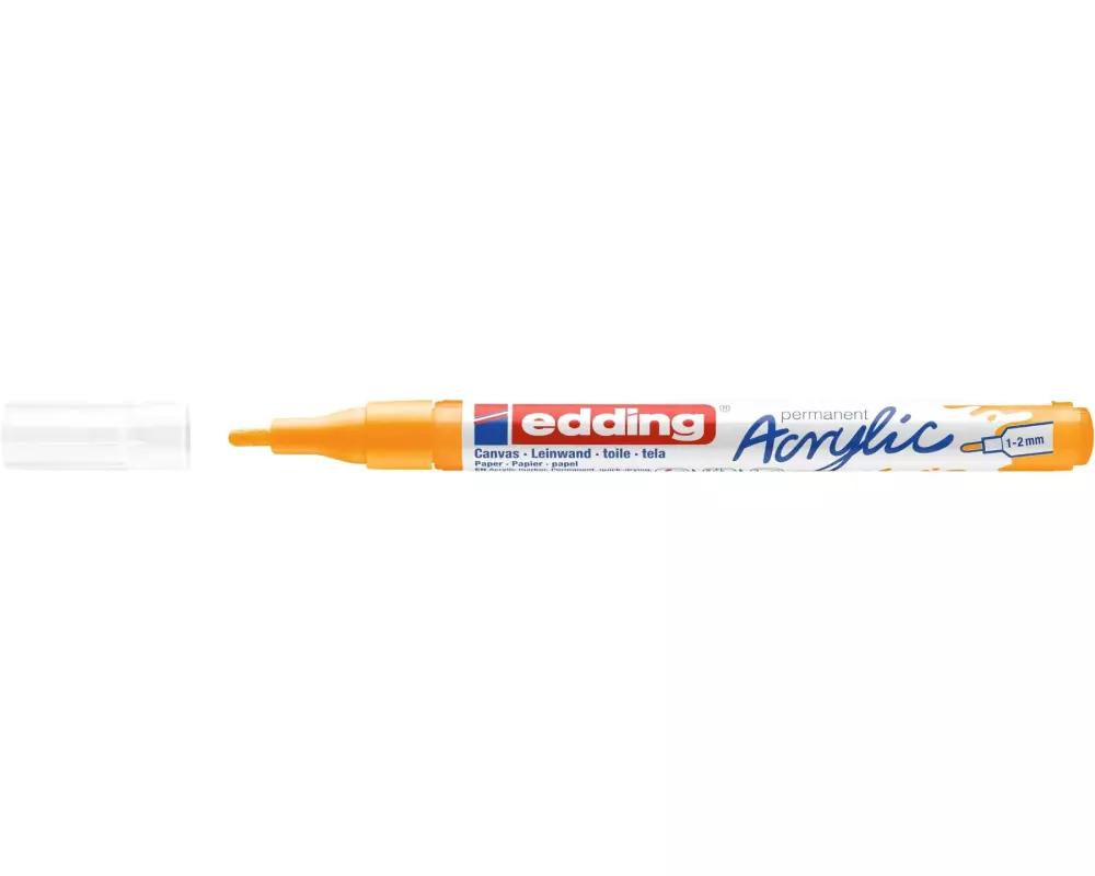 edding Acrylmarker 5300 Fein, Dunkelgelb