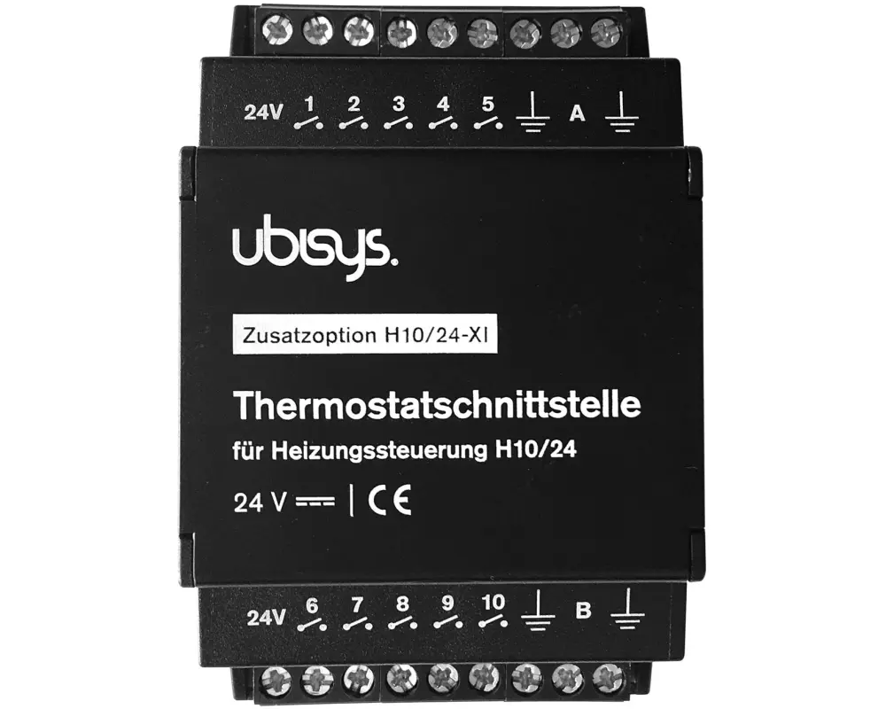 ubisys Thermostatschnittstelle H10 24 V DC