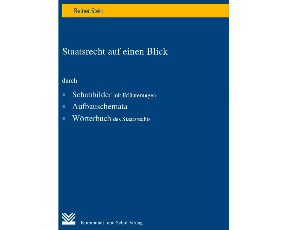 Staatsrecht auf einen Blick