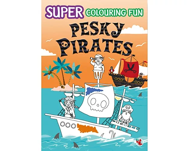 Super Colouring Fun Pesky Pirates