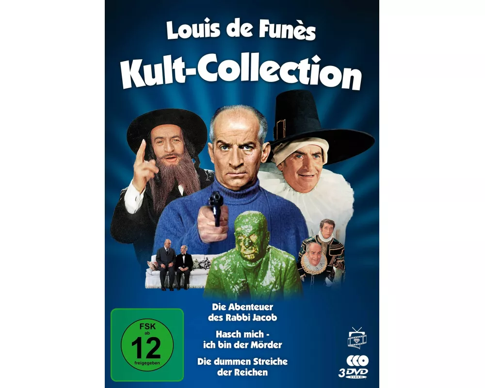 Louis de Funès - Kult-Collection (3 legendäre Kultfilme) (3 DVDs)