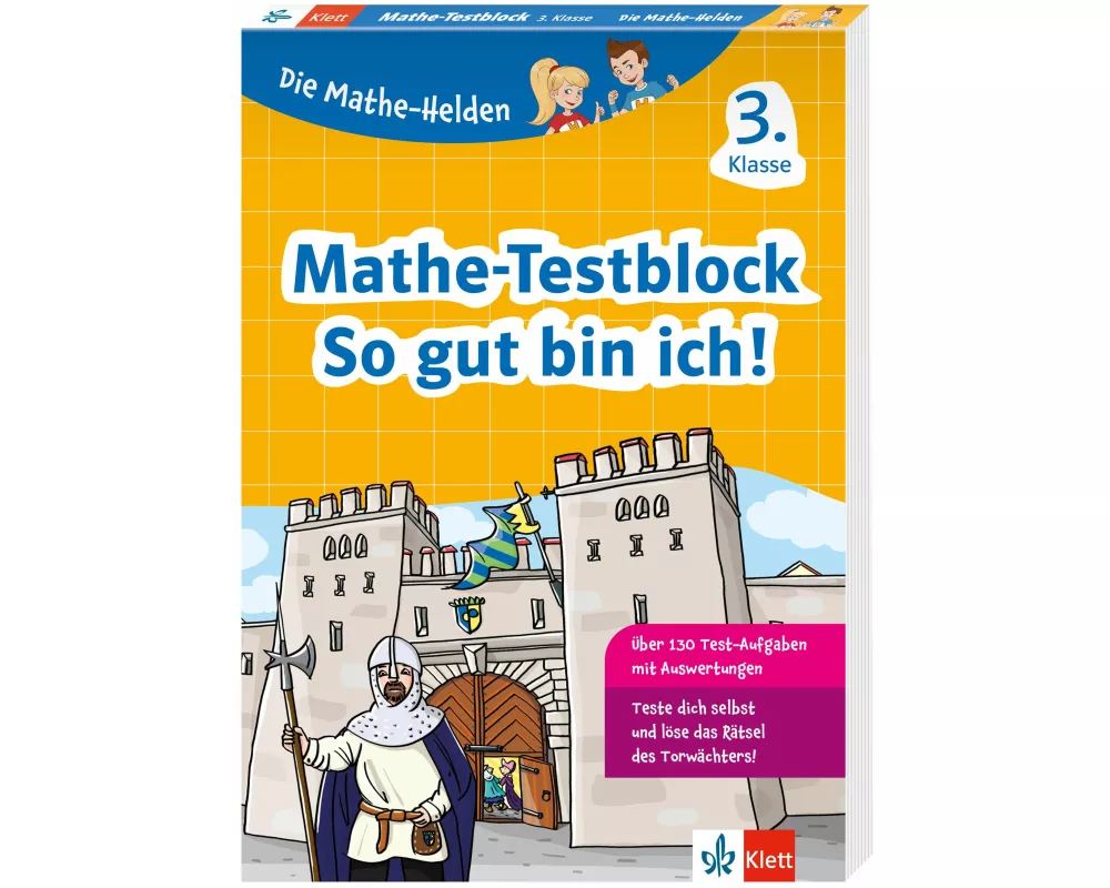 Klett Die Mathe-Helden: Mathe-Testblock So gut bin ich! 3. Klasse