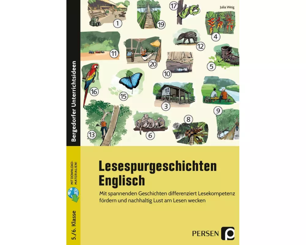 Lesespurgeschichten 5./6. Klasse - Englisch