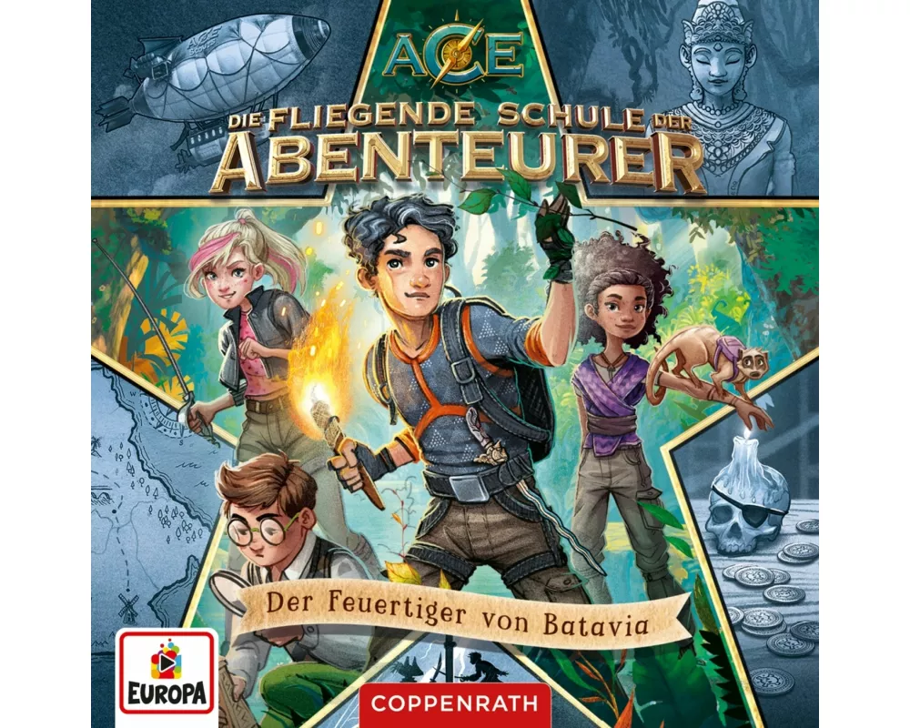 CD Hörspiel: Die fliegende Schule der Abenteurer (Bd. 1)