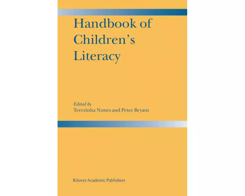 Handbook of Children’s Literacy