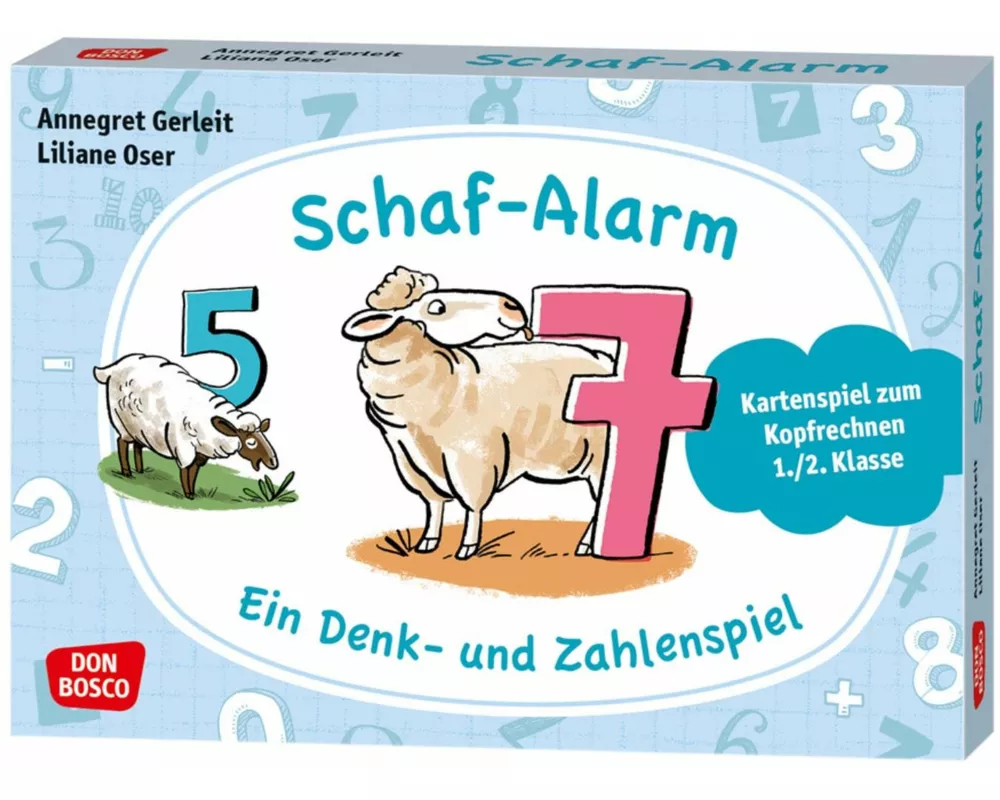 Schafalarm. Ein Denk- und Zahlenspiel