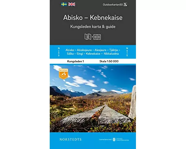 Abisko Kebnekaise Kungsleden 1 1:50 000