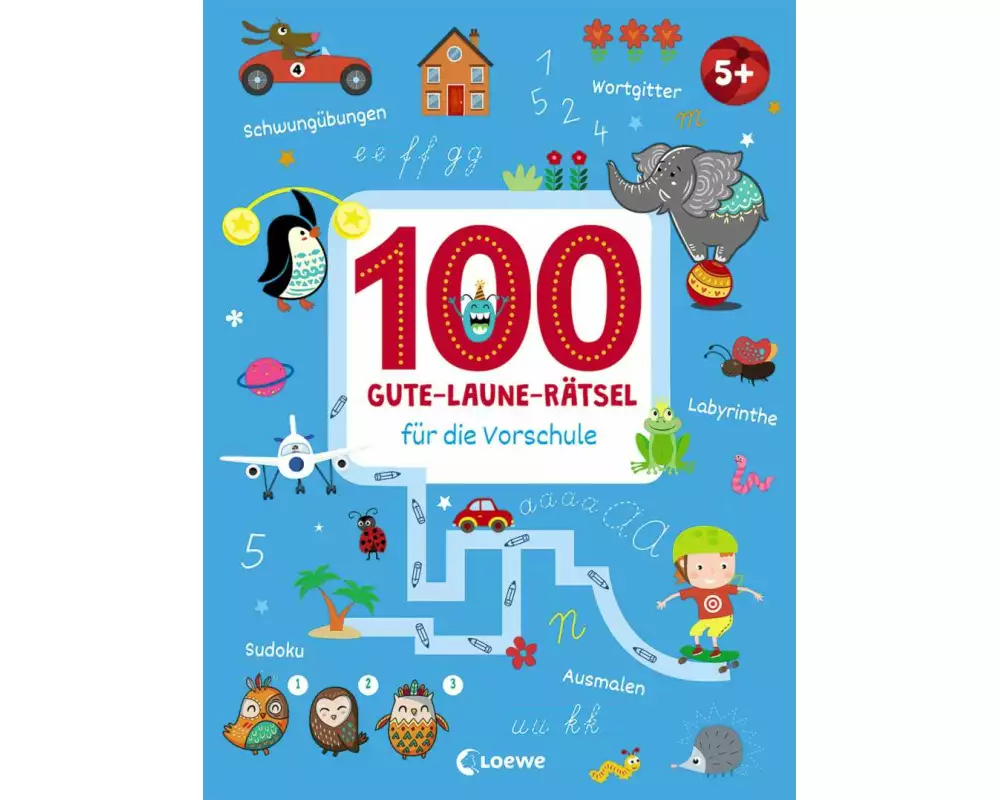 100 Gute-Laune-Rätsel für die Vorschule