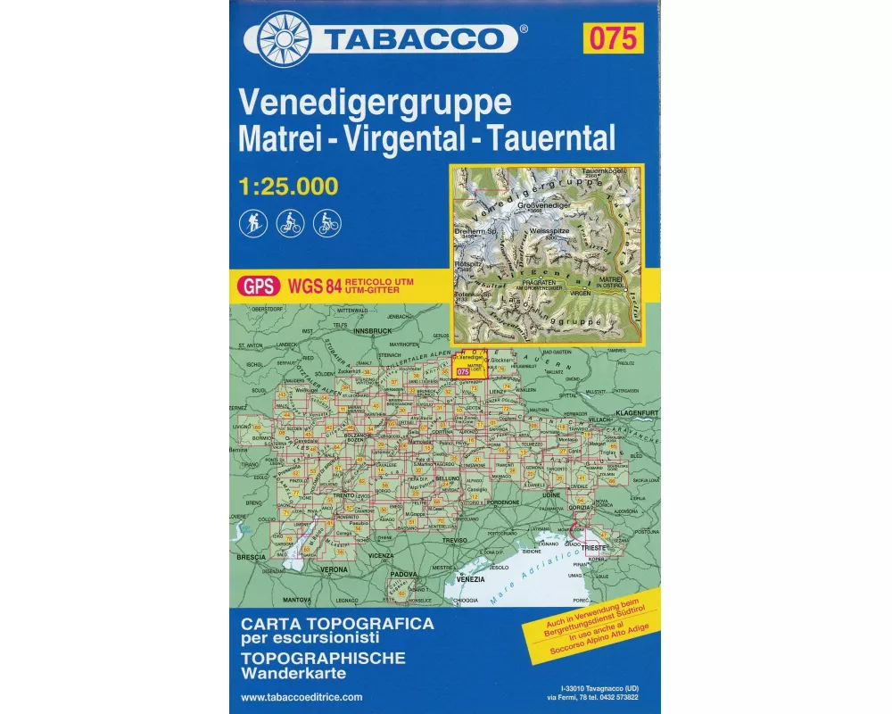 Venedigergruppe 1:25 000