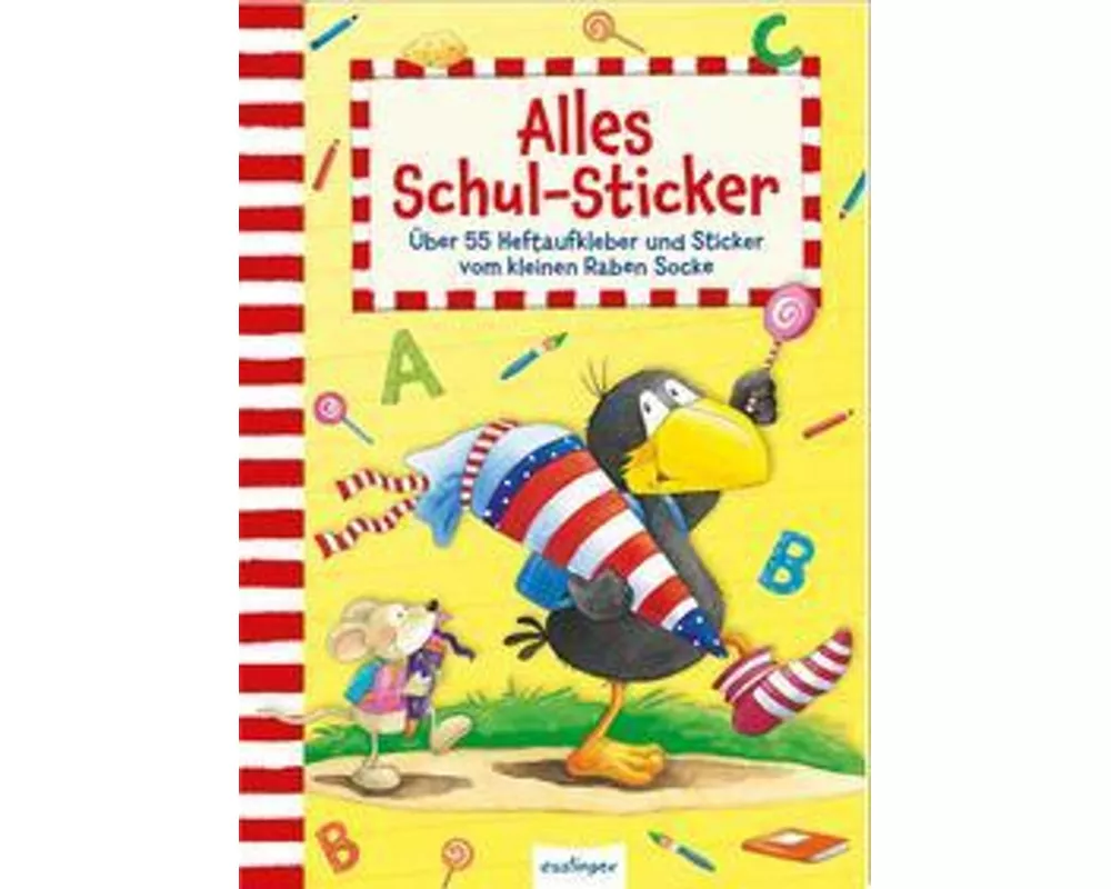 Der kleine Rabe Socke: Alles Schul-Sticker