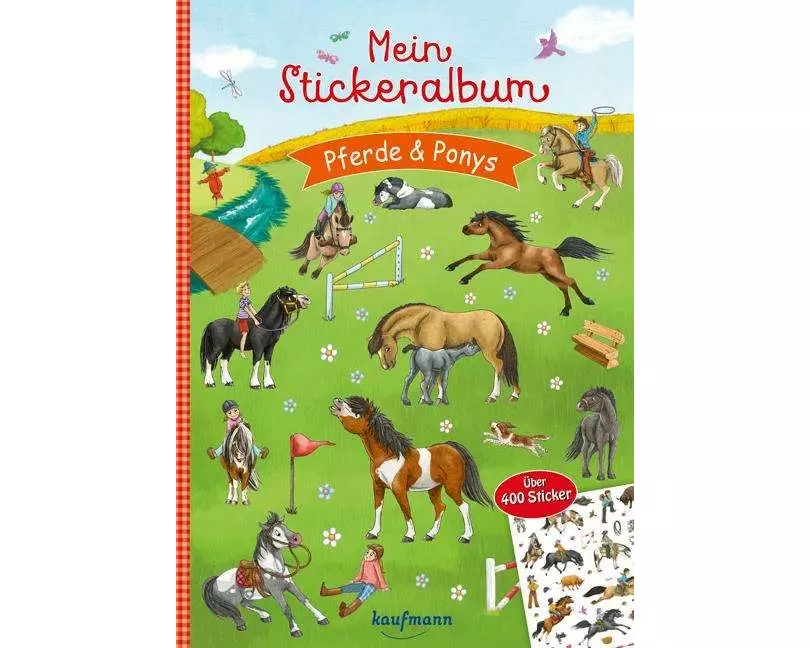 Mein Stickeralbum Pferde & Ponys