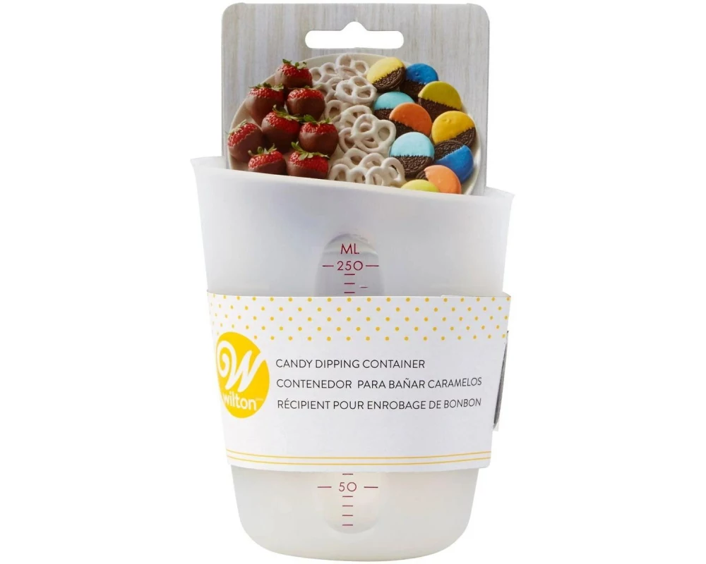 BackshopSchweiz Candy Melts Dipping Container Silikon 144 ml
