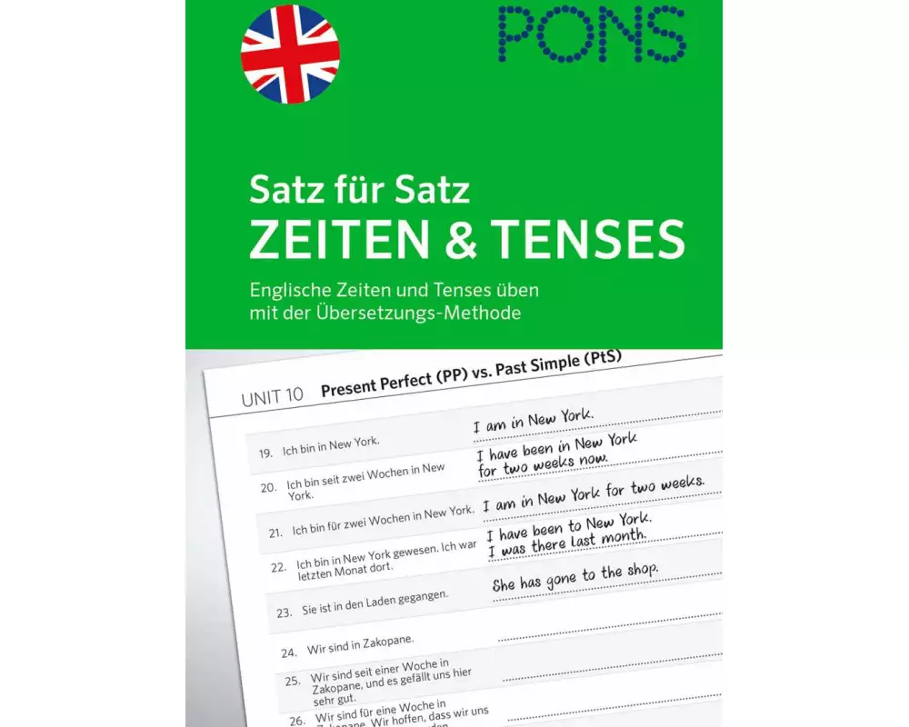 PONS Satz für Satz Englisch Zeiten und Tenses