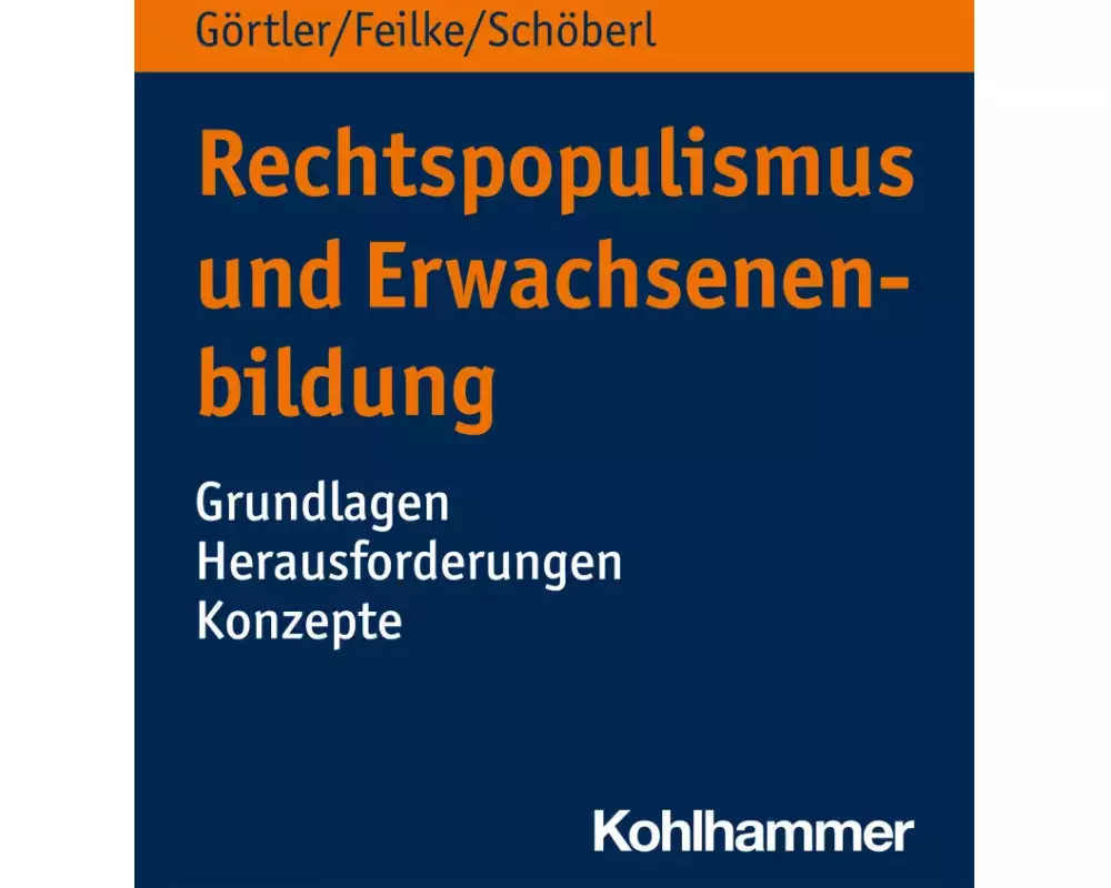 Rechtspopulismus und politische Erwachsenenbildung