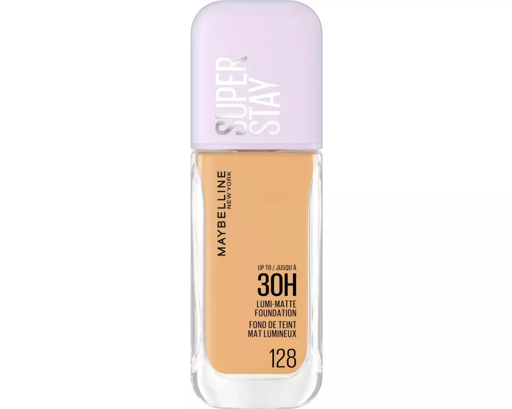 Maybelline Super Stay Lumi Matte Foundation 128 Nude