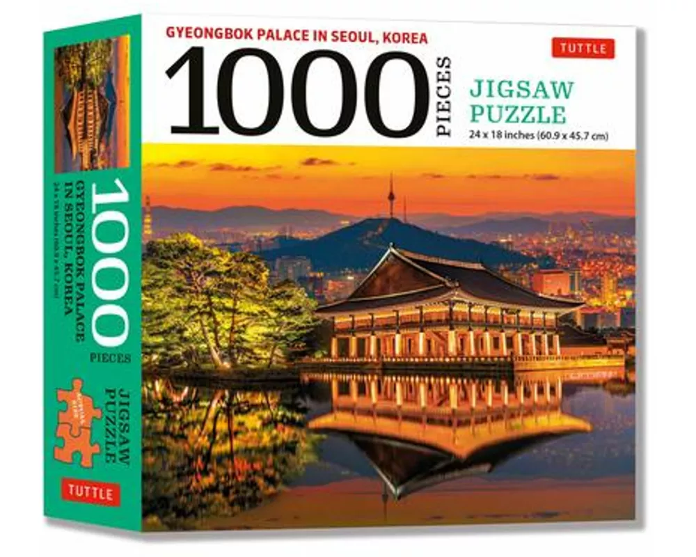 Gyeongbok Palace in Seoul Korea - 1000 Piece Jigsaw Puzzle