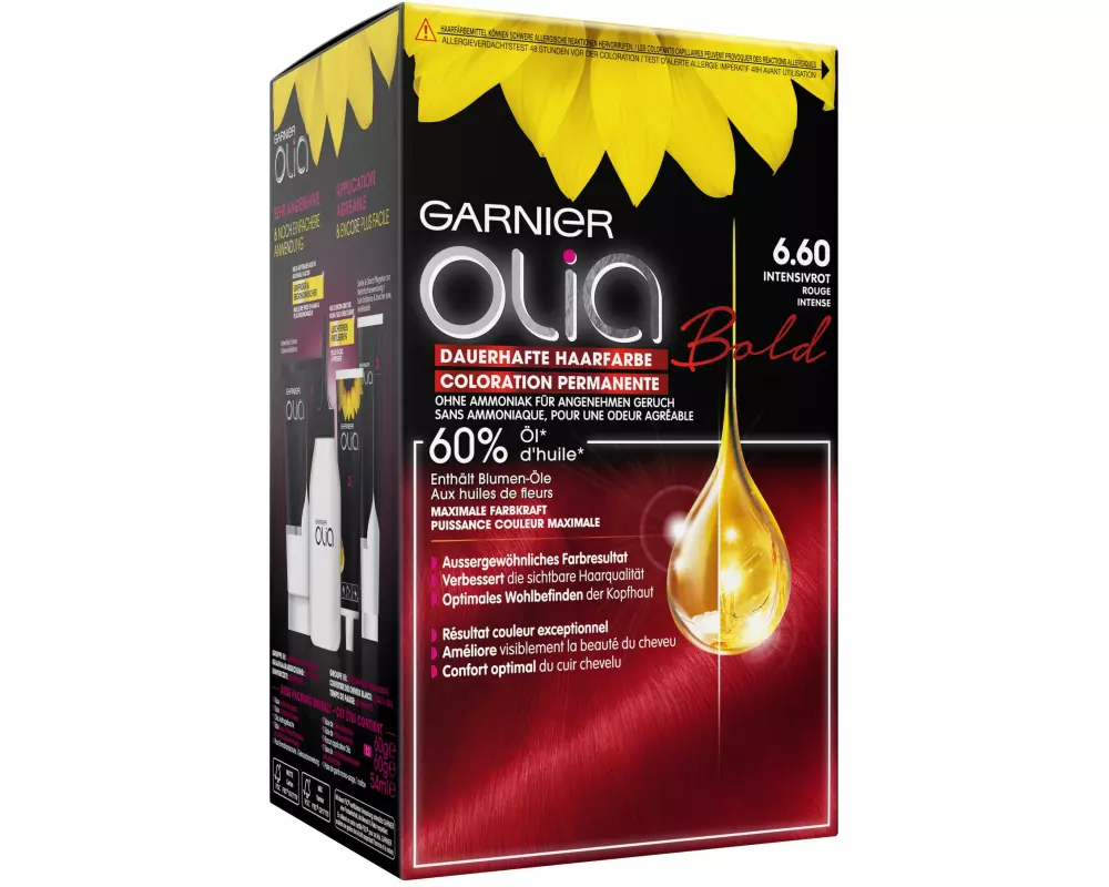 Garnier Haarcoloration Olia 6.60 Intensiv-Rot